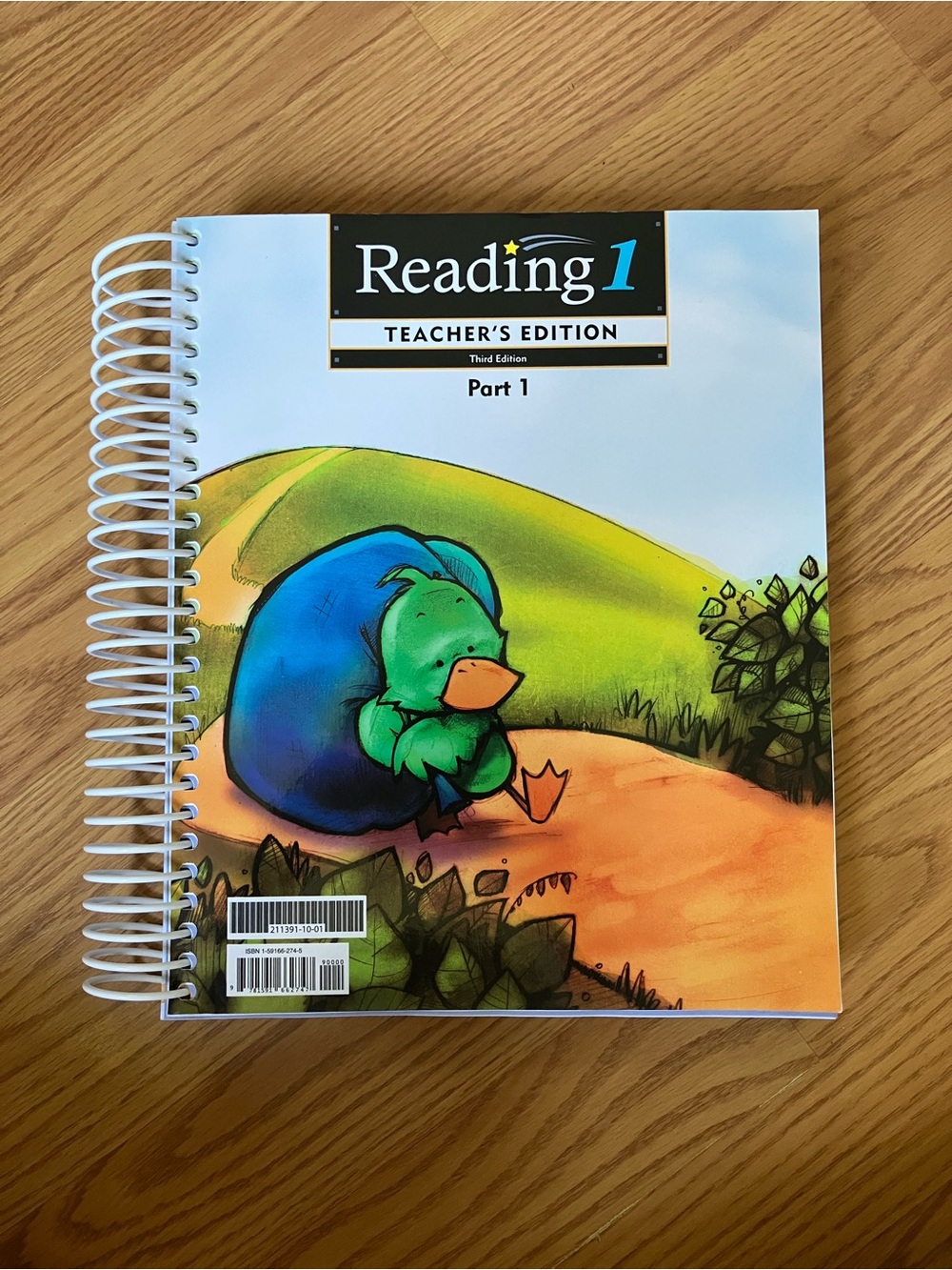 BJU Press Reading 1 Teacher's Edition Part 1 THIRD EDITION